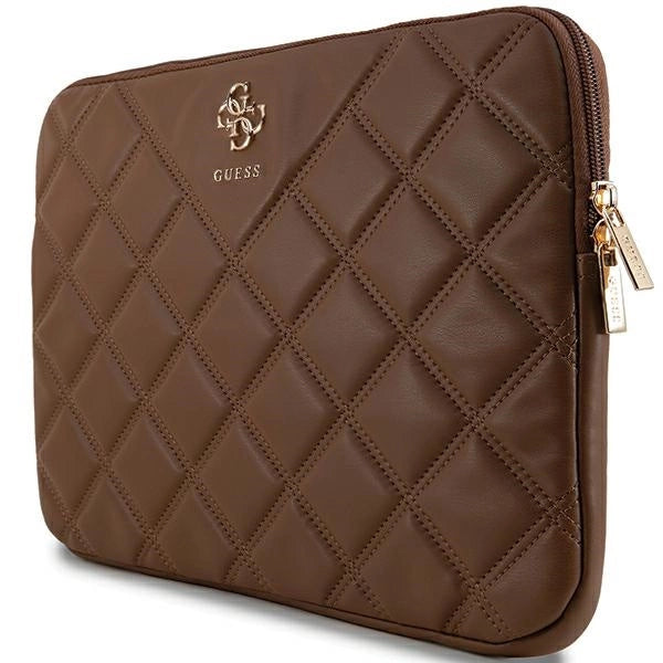Guess Quilted 4G cover for a 14" laptop - brown_1