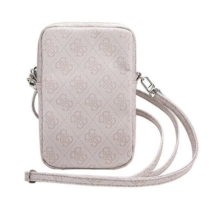 Guess Zip 4G Triangle bag - pink_3