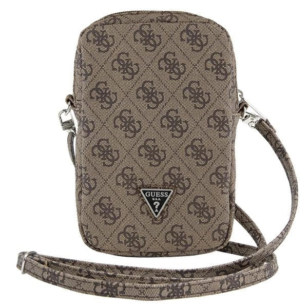 Guess Zip 4G Triangle bag - brown_1