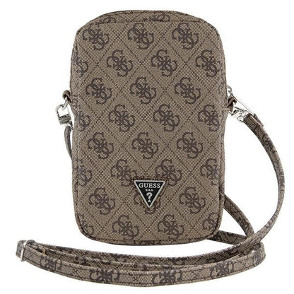 Guess Zip 4G Triangle bag - brown_1