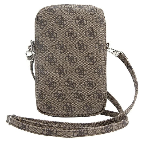 Guess Zip 4G Triangle bag - brown_3