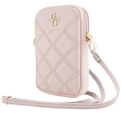 Guess Zip Quilted 4G bag - pink_0