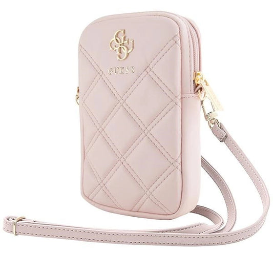 Guess Zip Quilted 4G bag - pink_0