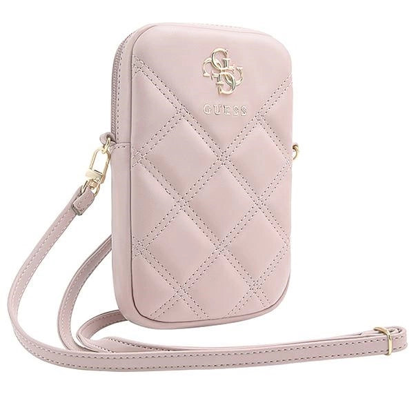 Guess Zip Quilted 4G bag - pink_2