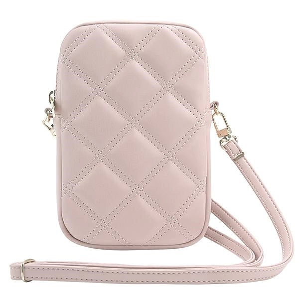 Guess Zip Quilted 4G bag - pink_3