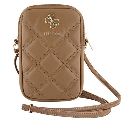 Guess Zip Quilted 4G bag - brown_1