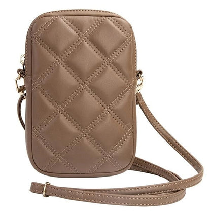 Guess Zip Quilted 4G bag - brown_3