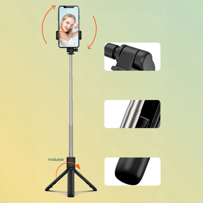 Selfie stick WRY1S telescopic tripod 0.7m for phone - black_12