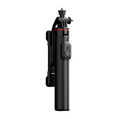 Selfie stick WC13YDS telescopic tripod 1.3m with double lamp and phone holder - black_6