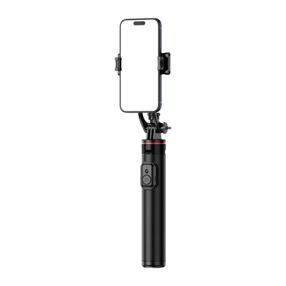Selfie stick WC1Y2S 1.3m aluminum alloy telescopic tripod with phone holder - black_3