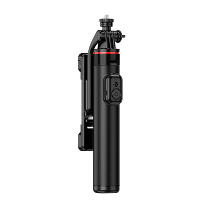Selfie stick WC12YDS 1.3m aluminum alloy telescopic tripod with dual lamp and phone holder - black_11