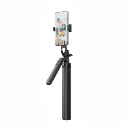 Selfie stick WH181-Y1S 1.75m aluminum alloy telescopic tripod with phone holder - black_1