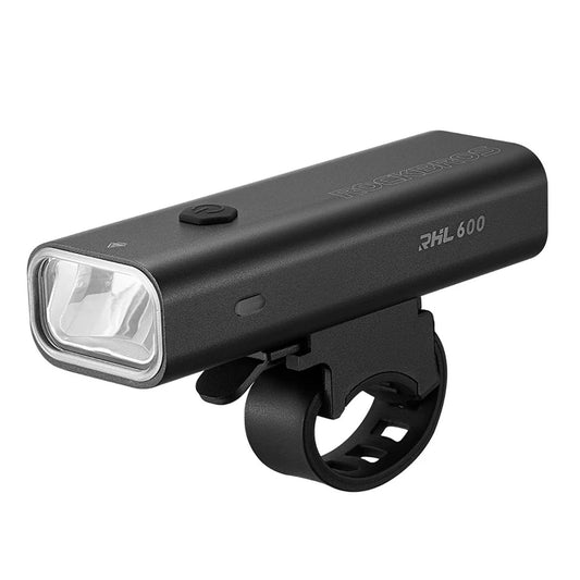 Rockbros RHL600 front bicycle light 600lm 2600mAh IPX6 - black_0