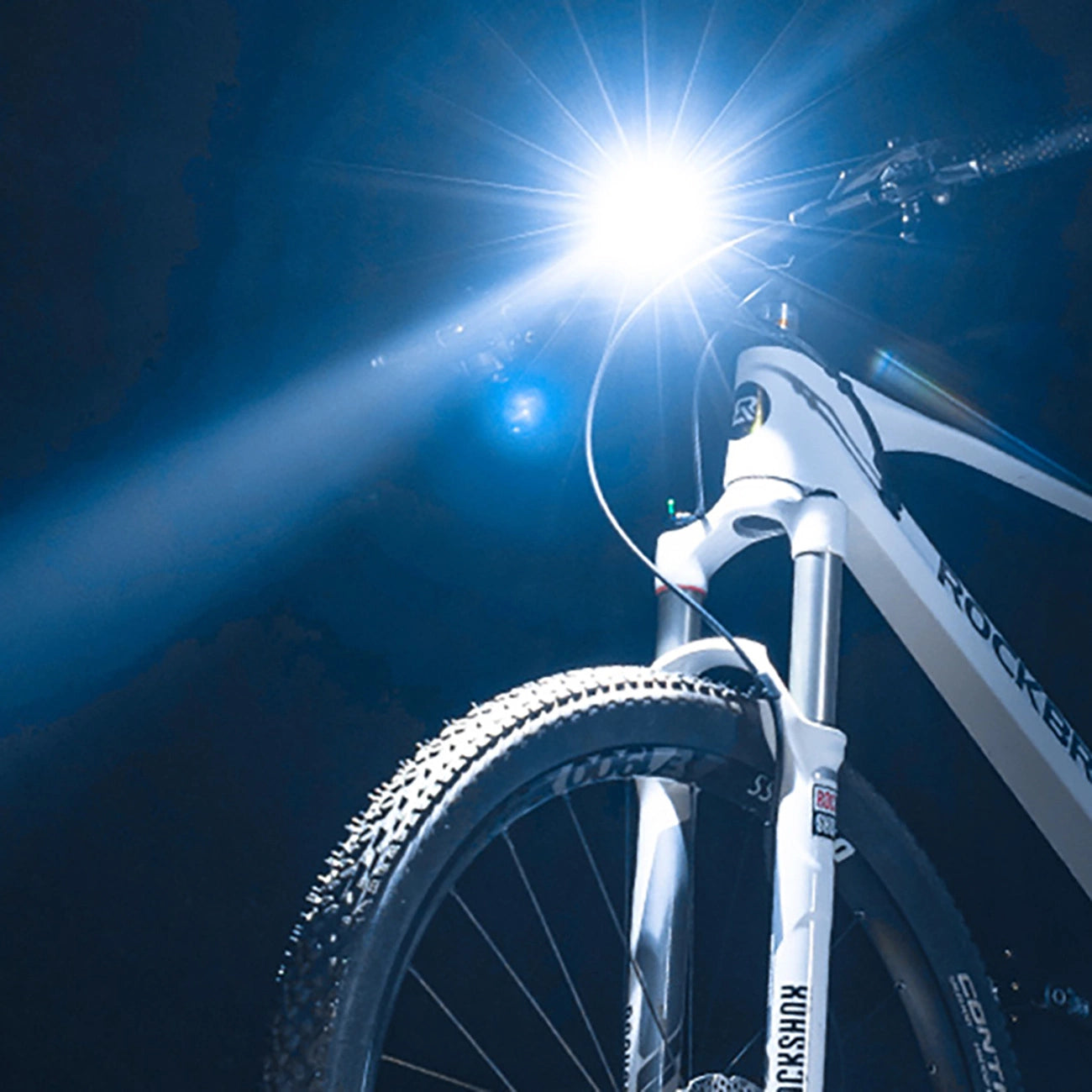 Rockbros RHL600 front bicycle light 600lm 2600mAh IPX6 - black_3