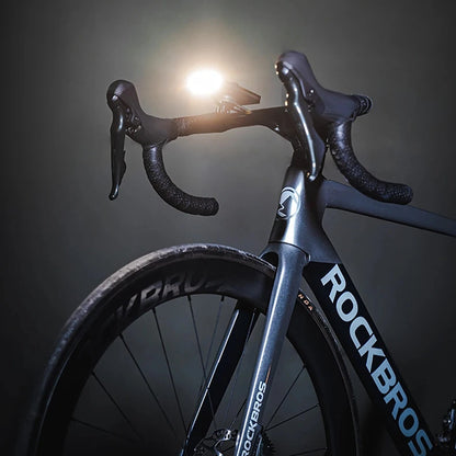 Rockbros JP008 front bike light for counter with power bank 5000mAh 150lm IPX6 - black_10