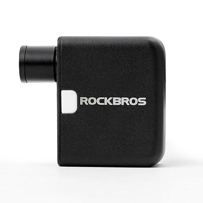 Rockbros 42320008001 Mini Electric Bicycle Pump for Schrader / Presta Valves 100PSI - Black_0