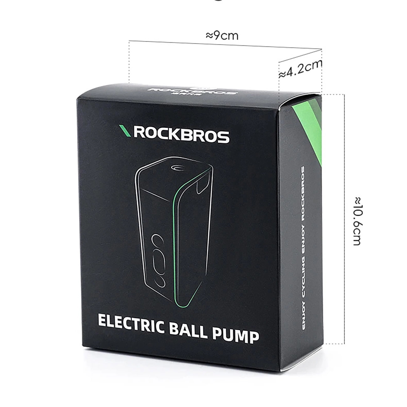 Rockbros 42520006001 Electric Pump Compressor with Digital Display for Balls / Balloons - Blue_3