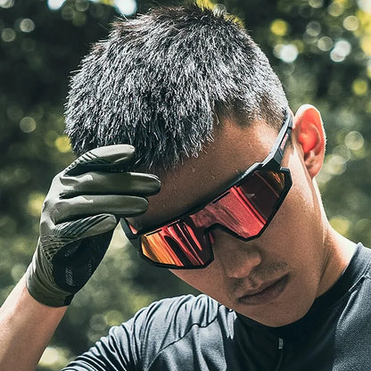 Rockbros 16110006003 shock-absorbing cycling gloves size L - green and black_9