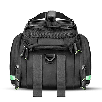 Rockbros A6-03BK bicycle bag for trunk 35 l with fold-out pockets - black_7