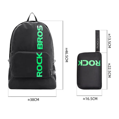 Rockbros H10-BK sports foldable backpack 18 l - black_16