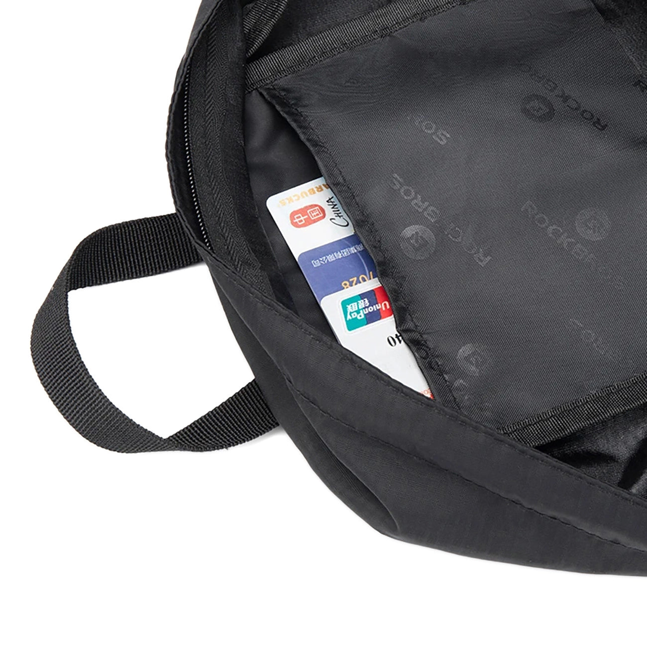 Rockbros H10-BK sports foldable backpack 18 l - black_2