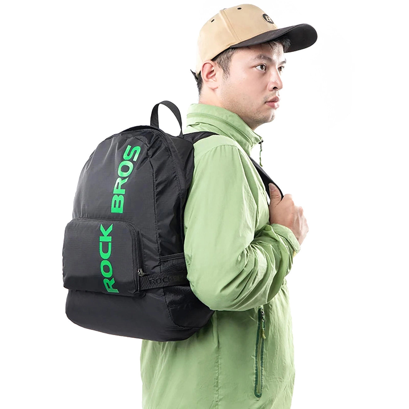 Rockbros H10-BK sports foldable backpack 18 l - black_4