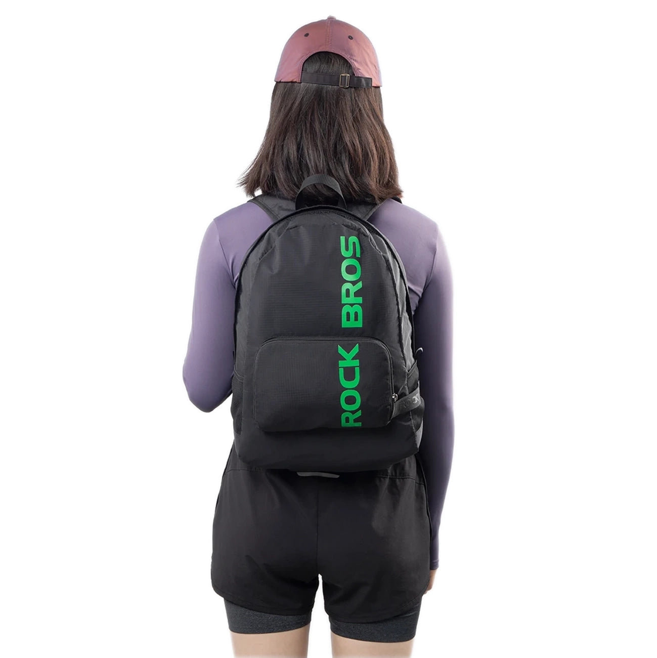 Rockbros H10-BK sports foldable backpack 18 l - black_8