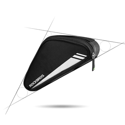 Rockbros B55-BK bicycle bag for frame 0.7 l - black_3