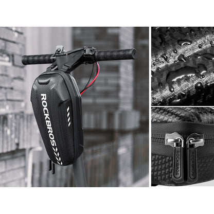 Rockbros B62 bicycle bag for handlebar or frame 2 l - black_5
