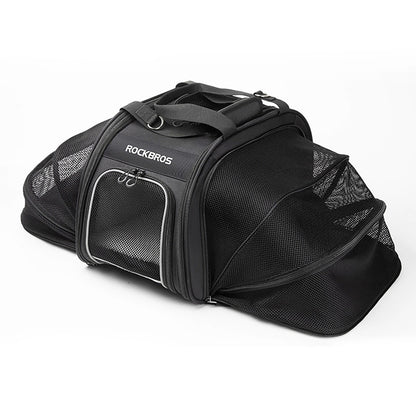 Rockbros 30140028001 transport bicycle bag for cats and dogs - black_3