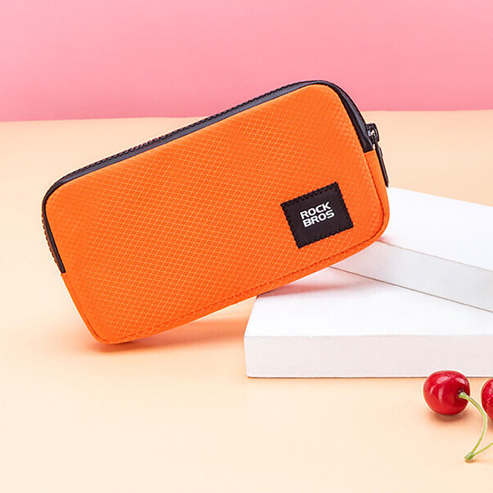 Rockbros bicycle bag 30990043004 for phone, keys, wallet 0.15 l - orange_2