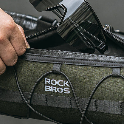 Rockbros 30110049001 bicycle handlebar bag 2 l - green_10
