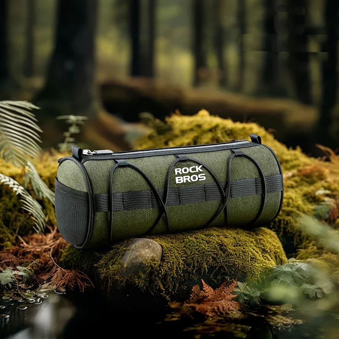Rockbros 30110049001 bicycle handlebar bag 2 l - green_15