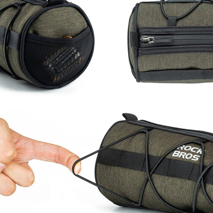 Rockbros 30110049001 bicycle handlebar bag 2 l - green_3