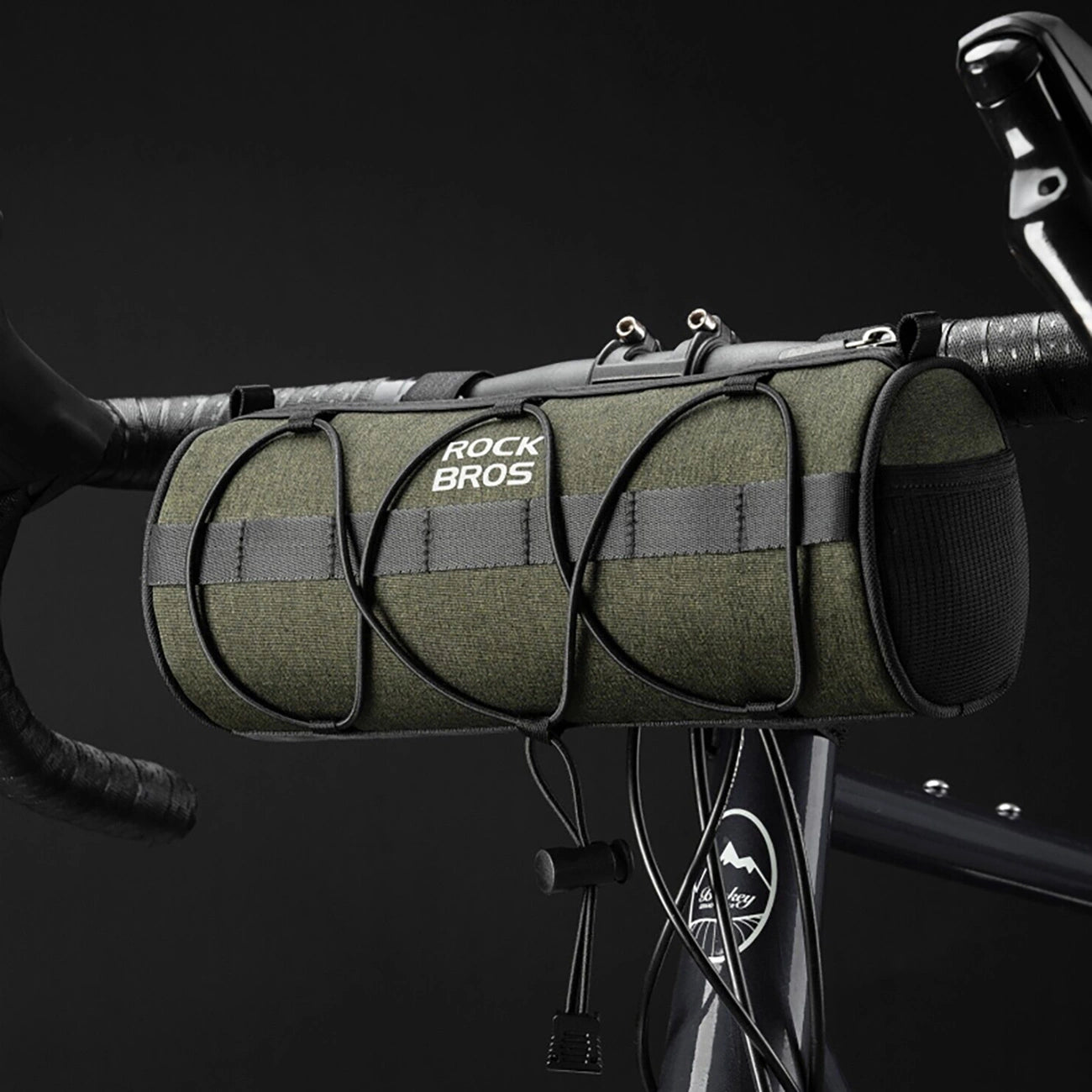 Rockbros 30110049001 bicycle handlebar bag 2 l - green_4