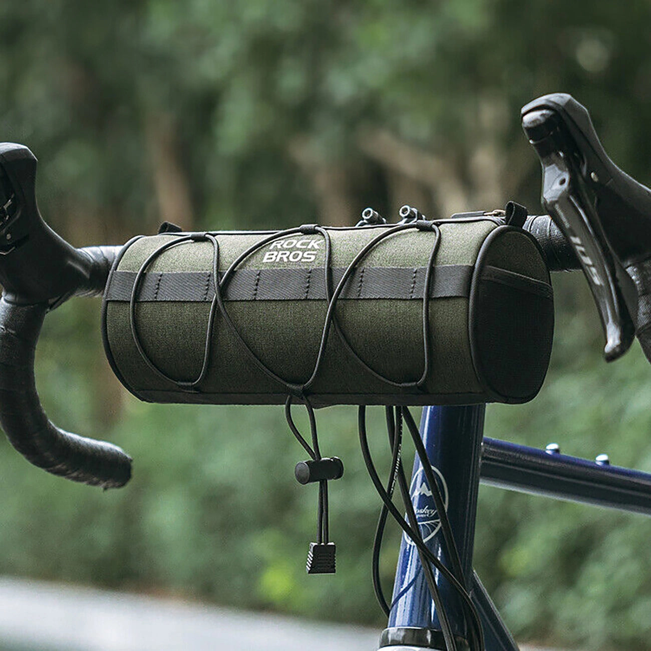 Rockbros 30110049001 bicycle handlebar bag 2 l - green_7