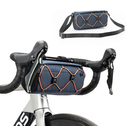 Rockbros 30110054002 bicycle handlebar bag 2.2 l - blue_1