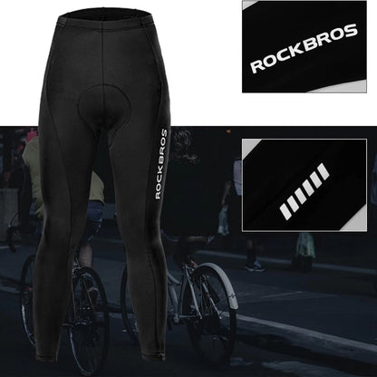 Rockbros RK2004L breathable cycling pants with L insert - black_2