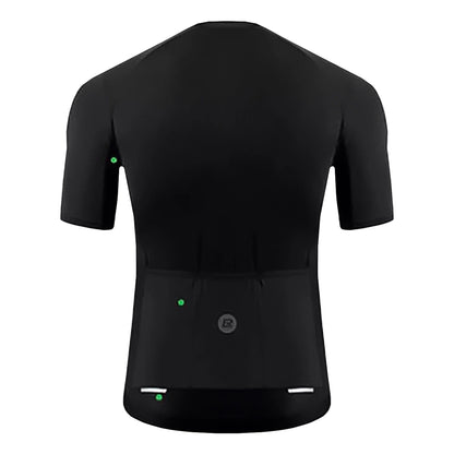 Rockbros 15120002002 short sleeve cycling jersey M - black_1