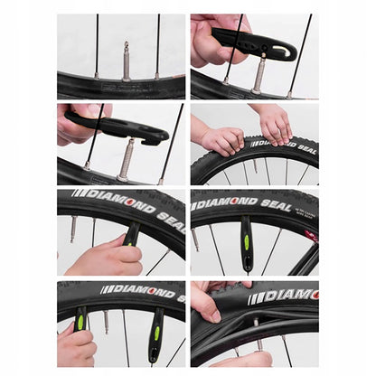 Rockbros QTB004 tire lever set - black (2 pcs in set)_2