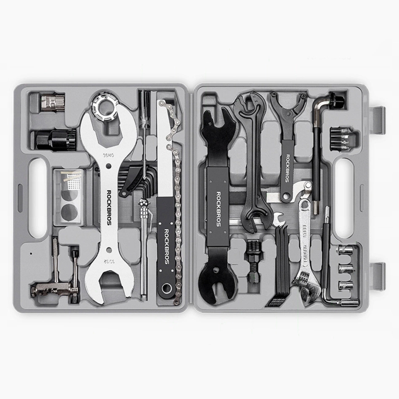 Rockbros 43210810001 bicycle repair kit - gray_2