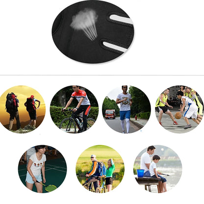 Rockbros LF1106M sports protector for patella and knee joint size M - black_9