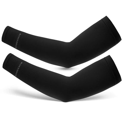 Rockbros XT9002BK cycling sleeves - black (2 pcs.)_0