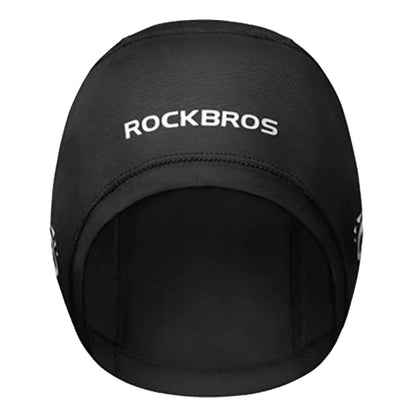 Rockbros YPP037 cycling cap with cutouts for glasses - black_0
