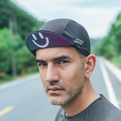 Rockbros 18230005001 cycling cap with peak - black_10