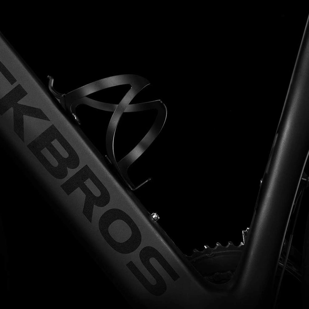 Rockbros 2017-11ABK Aluminum Bike Bottle Holder - Black_1