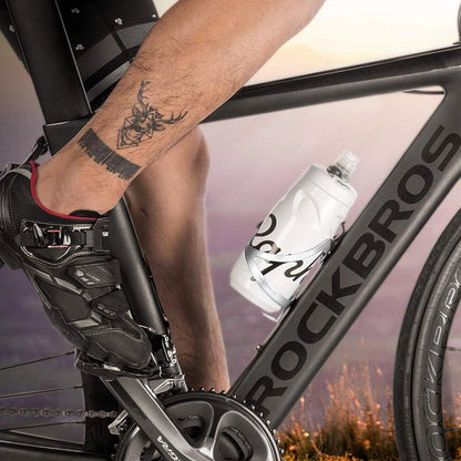 Rockbros 2017-11AS Aluminum Bike Bottle Holder - White_4