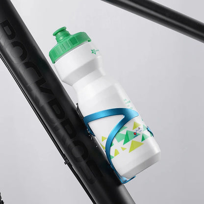 Rockbros 2017-11ABL Aluminum Bike Bottle Holder - Blue_1