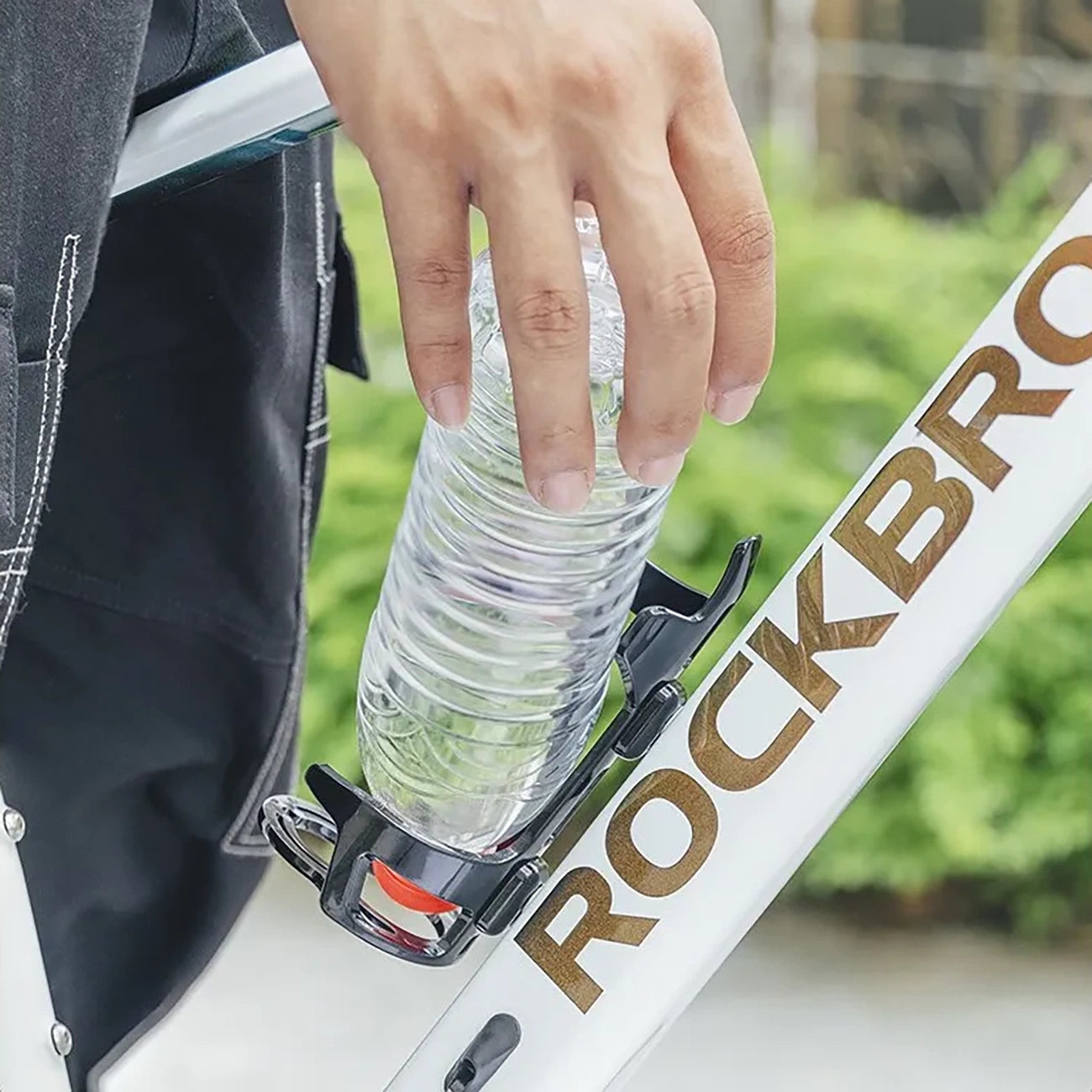 Rockbros 31210012001 bicycle water bottle holder - black_7