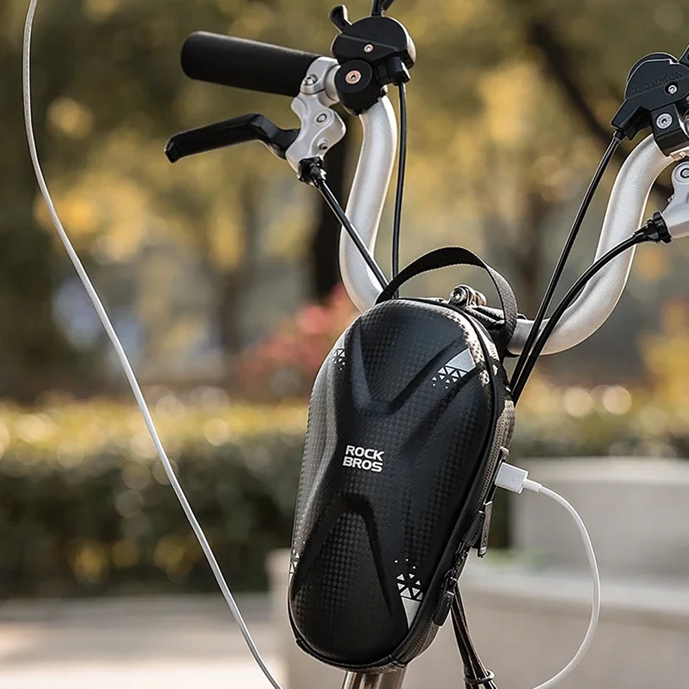 Rockbros bag 3011006301 for the handlebar of a bicycle or scooter 1.3 l - black_9
